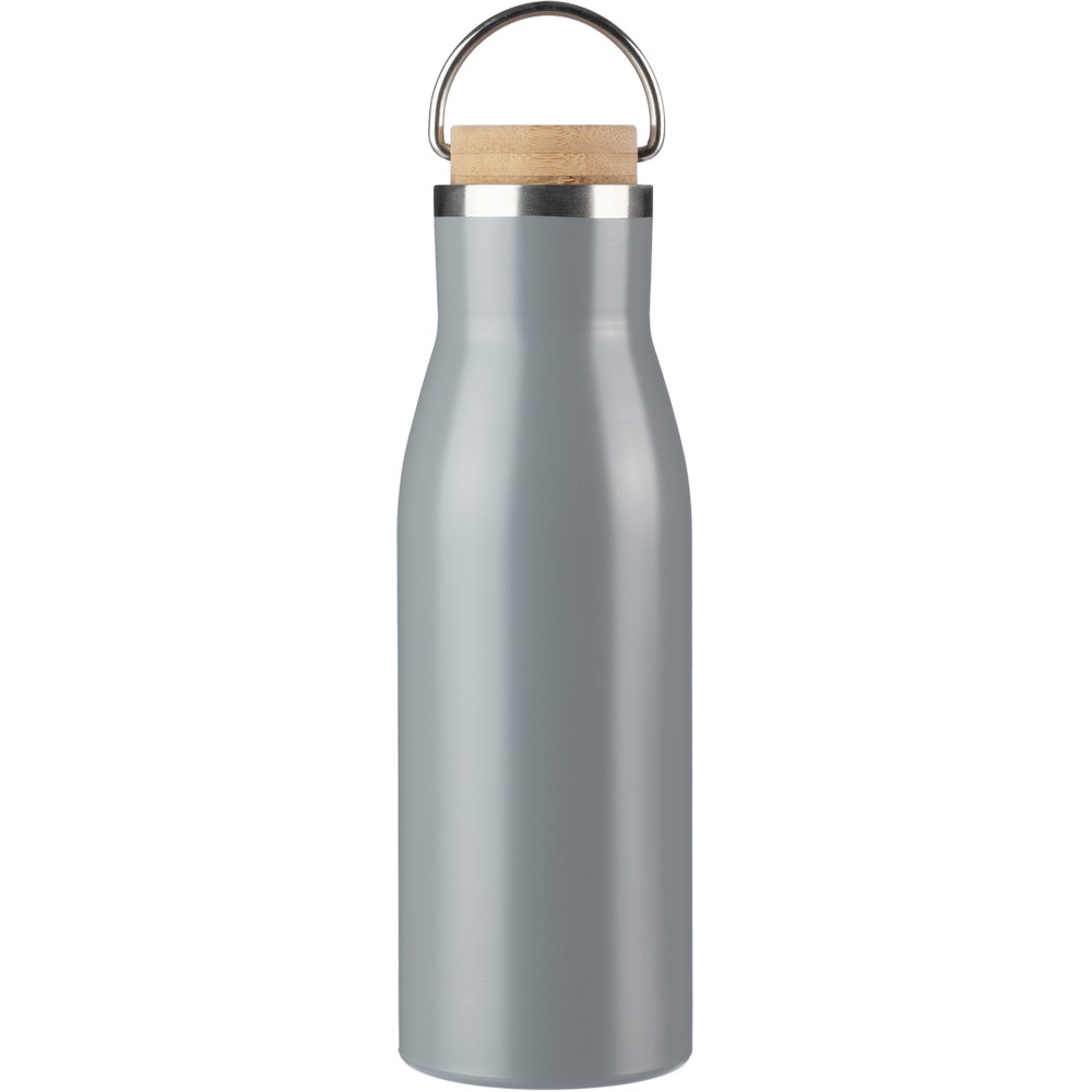 Butelka termiczna EcoSteel 500ml z bambusem - Butelki i bidony z nadrukiem logo | VEBI - zdjęcie 19