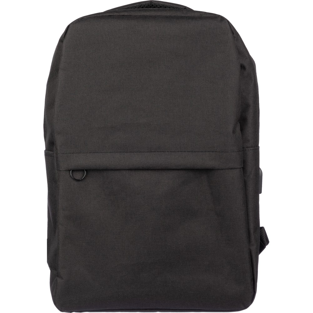 Ekologiczny plecak biznesowy RPET z portem USB 15" - Torby i plecaki na laptopy z nadrukiem logo | VEBI