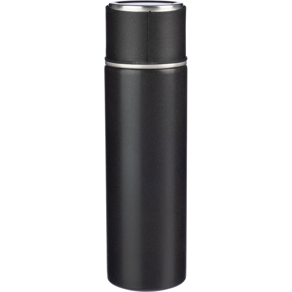 Zestaw termiczny - termos 420ml z trzema kubkami 150ml - Kubki i butelki termiczne z nadrukiem logo | VEBI - zdjęcie 6