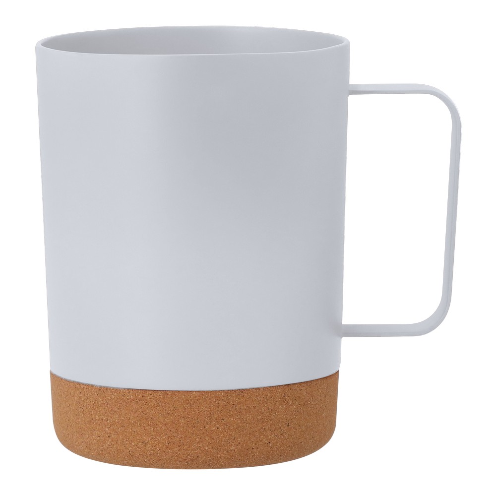 Kubek 400 ml z korkowym elementem, z nadrukiem logo - Kubki z nadrukiem logo | VEBI