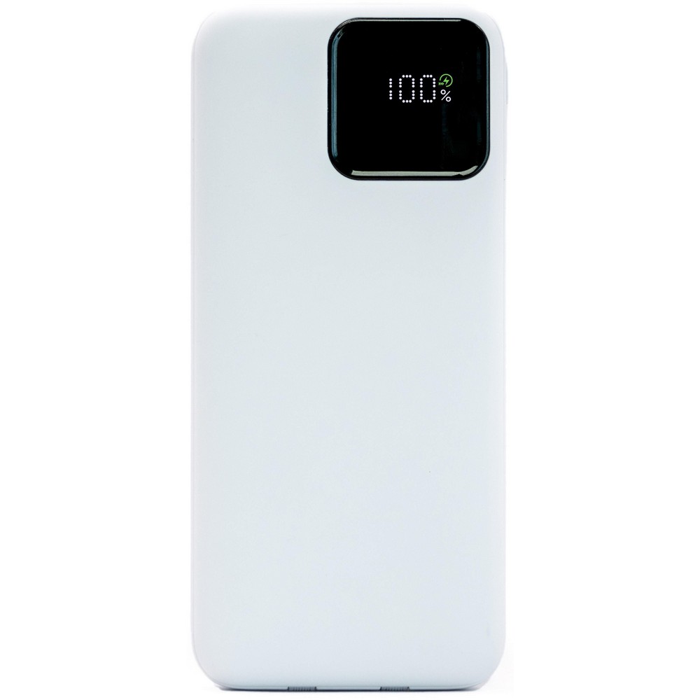 Power bank 10000 mAh z wbudowanymi kablami - ładowarka przenośna - Power banki z nadrukiem logo | VEBI - zdjęcie 3