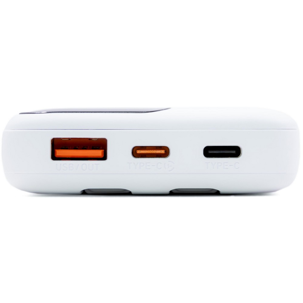 Power bank 10000 mAh z wbudowanymi kablami - ładowarka przenośna - Power banki z nadrukiem logo | VEBI - zdjęcie 5