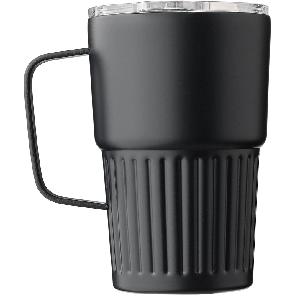 Kubek termiczny ze stali nierdzewnej 450 ml – elegancja w podróży - Kubki i butelki termiczne z nadrukiem logo | VEBI - zdjęcie 5
