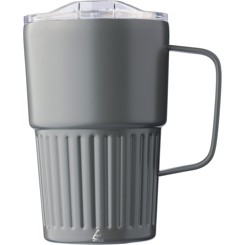 Kubek termiczny ze stali nierdzewnej 450 ml – elegancja w podróży - Kubki i butelki termiczne z nadrukiem logo | VEBI - zdjęcie 10