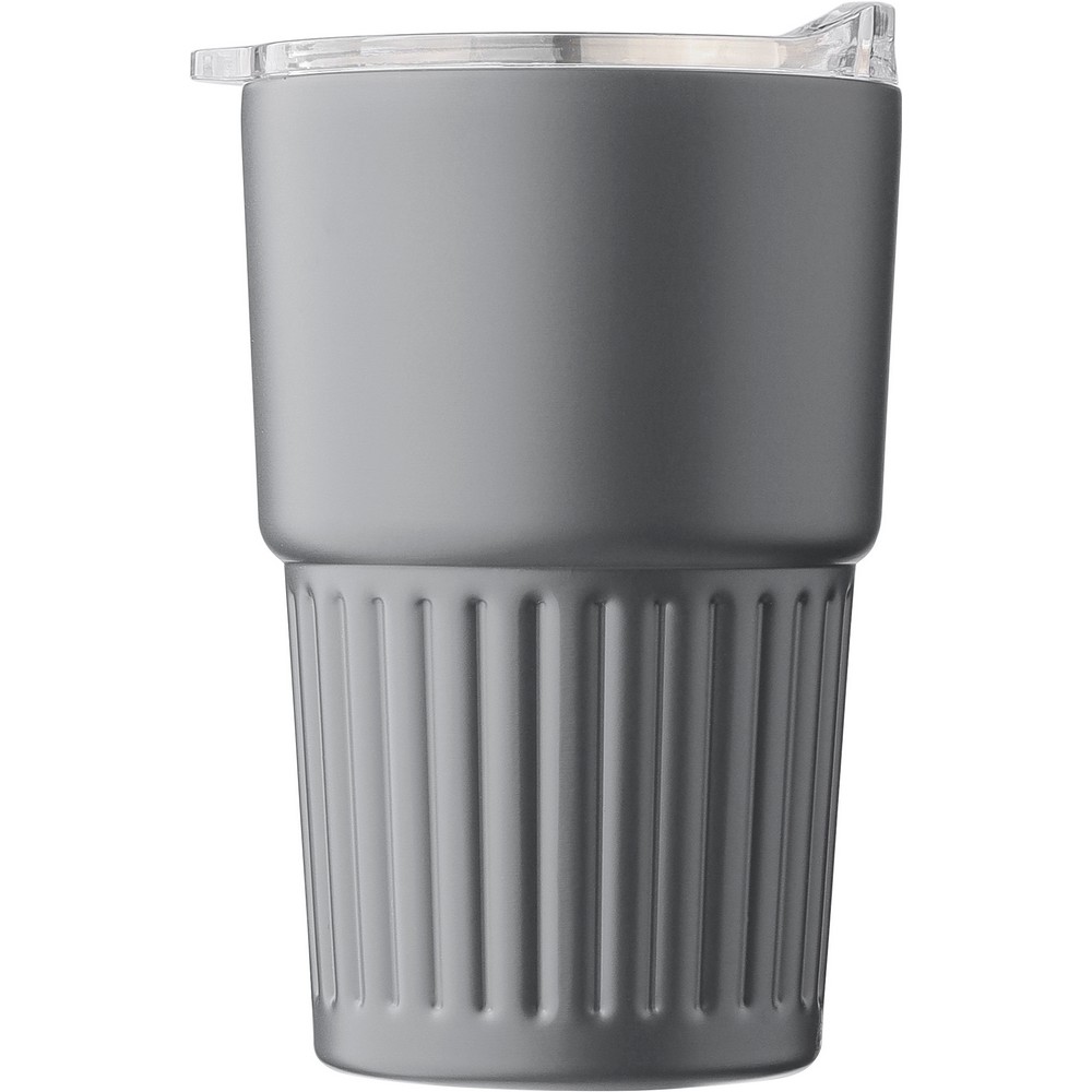 Kubek termiczny ze stali nierdzewnej 450 ml – elegancja w podróży - Kubki i butelki termiczne z nadrukiem logo | VEBI - zdjęcie 9