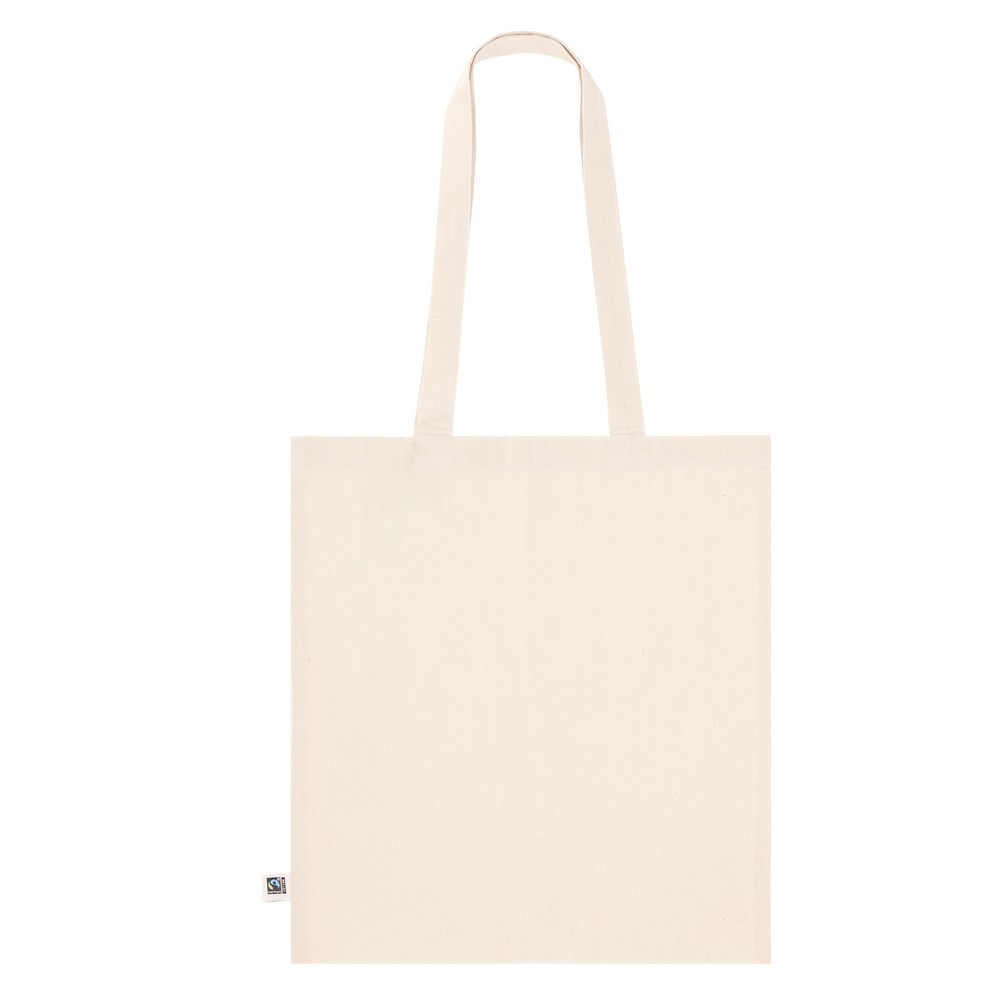 Torba bawełniana 140 g/m² z nadrukiem logo - Torby i koszyki na zakupy z nadrukiem logo | VEBI - zdjęcie 4