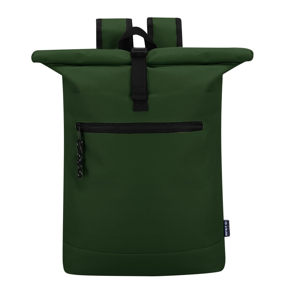 Zwijany plecak na laptopa 15" z RPET - Plecaki z nadrukiem logo | VEBI