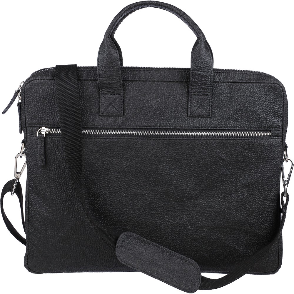 Torba na laptopa 15" z ekoskóry pomidorowej - elegancka i ekologiczna - Torby i plecaki na laptopy z nadrukiem logo | VEBI