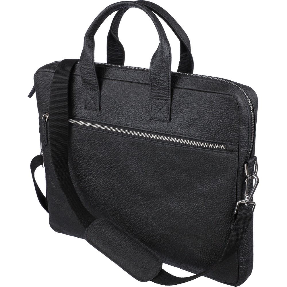 Torba na laptopa 15" z ekoskóry pomidorowej - elegancka i ekologiczna - Torby i plecaki na laptopy z nadrukiem logo | VEBI - zdjęcie 3