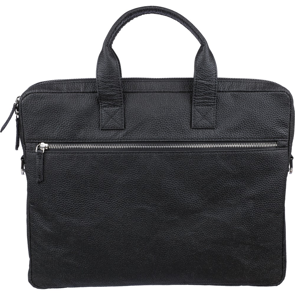 Torba na laptopa 15" z ekoskóry pomidorowej - elegancka i ekologiczna - Torby i plecaki na laptopy z nadrukiem logo | VEBI - zdjęcie 4