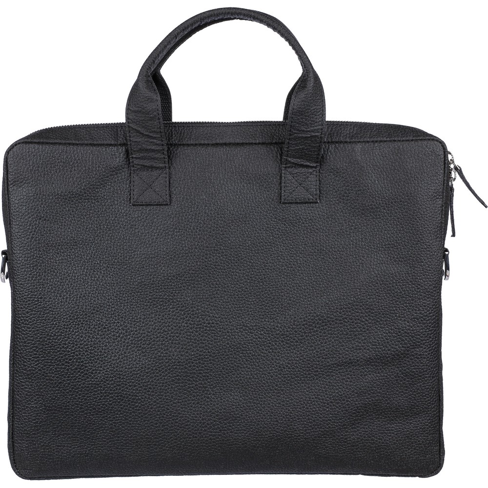 Torba na laptopa 15" z ekoskóry pomidorowej - elegancka i ekologiczna - Torby i plecaki na laptopy z nadrukiem logo | VEBI - zdjęcie 5