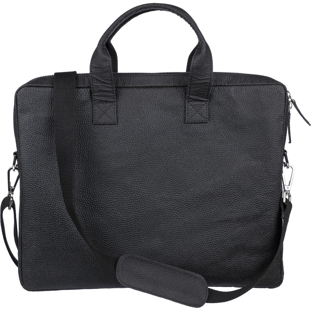 Torba na laptopa 15" z ekoskóry pomidorowej - elegancka i ekologiczna - Torby i plecaki na laptopy z nadrukiem logo | VEBI - zdjęcie 6