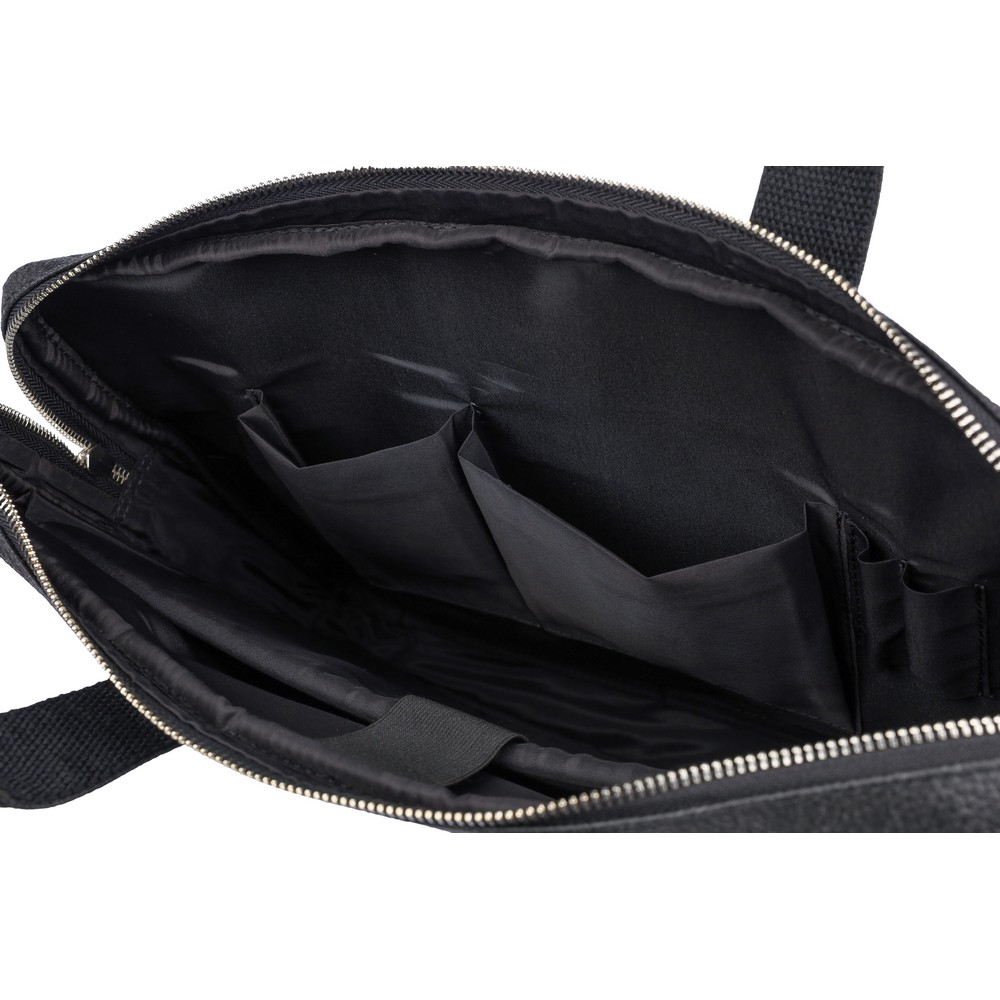 Torba na laptopa 15" z ekoskóry pomidorowej - elegancka i ekologiczna - Torby i plecaki na laptopy z nadrukiem logo | VEBI - zdjęcie 8