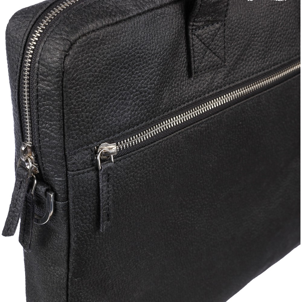 Torba na laptopa 15" z ekoskóry pomidorowej - elegancka i ekologiczna - Torby i plecaki na laptopy z nadrukiem logo | VEBI - zdjęcie 11