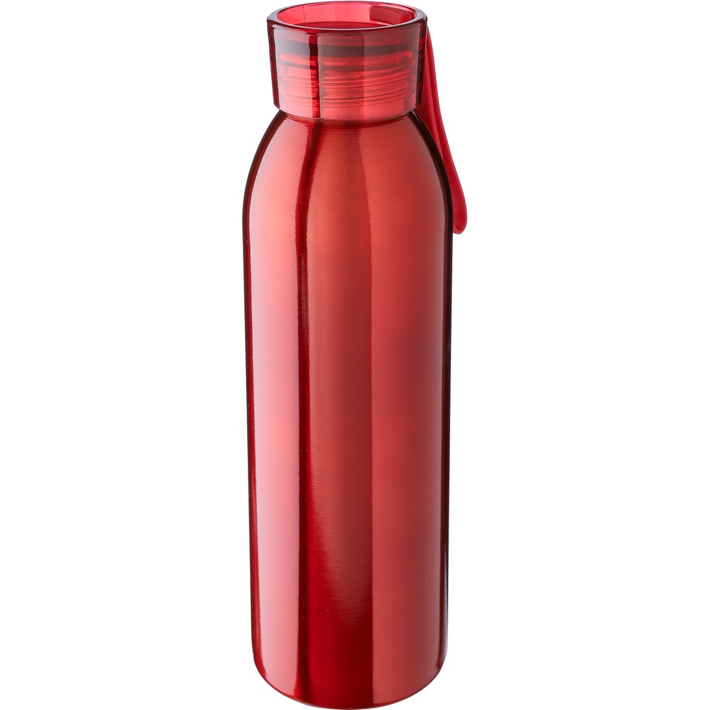 Stalowa butelka sportowa z recyclingu 650ml z uchwytem - Butelki i bidony z nadrukiem logo | VEBI - zdjęcie 7