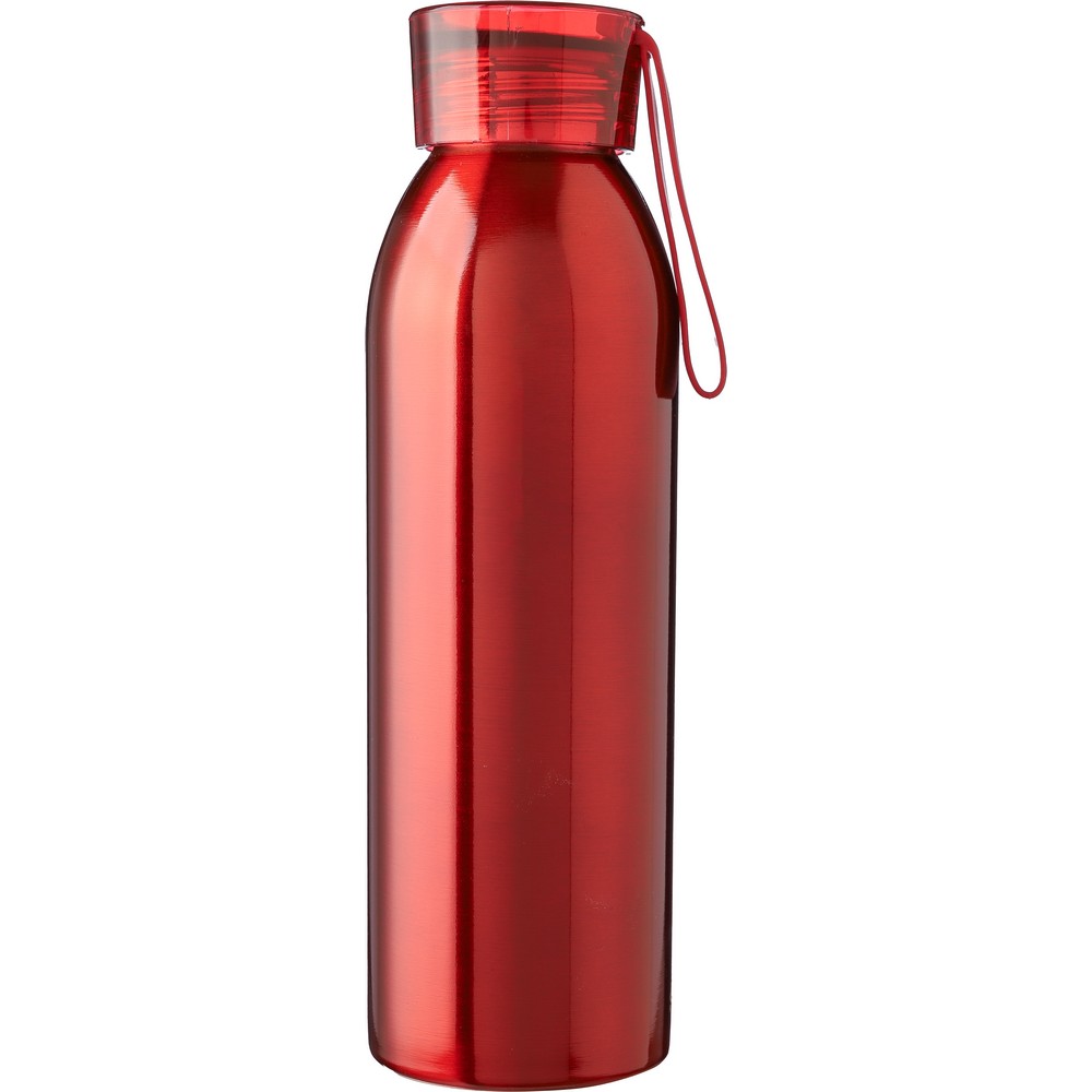 Stalowa butelka sportowa z recyclingu 650ml z uchwytem - Butelki i bidony z nadrukiem logo | VEBI - zdjęcie 11