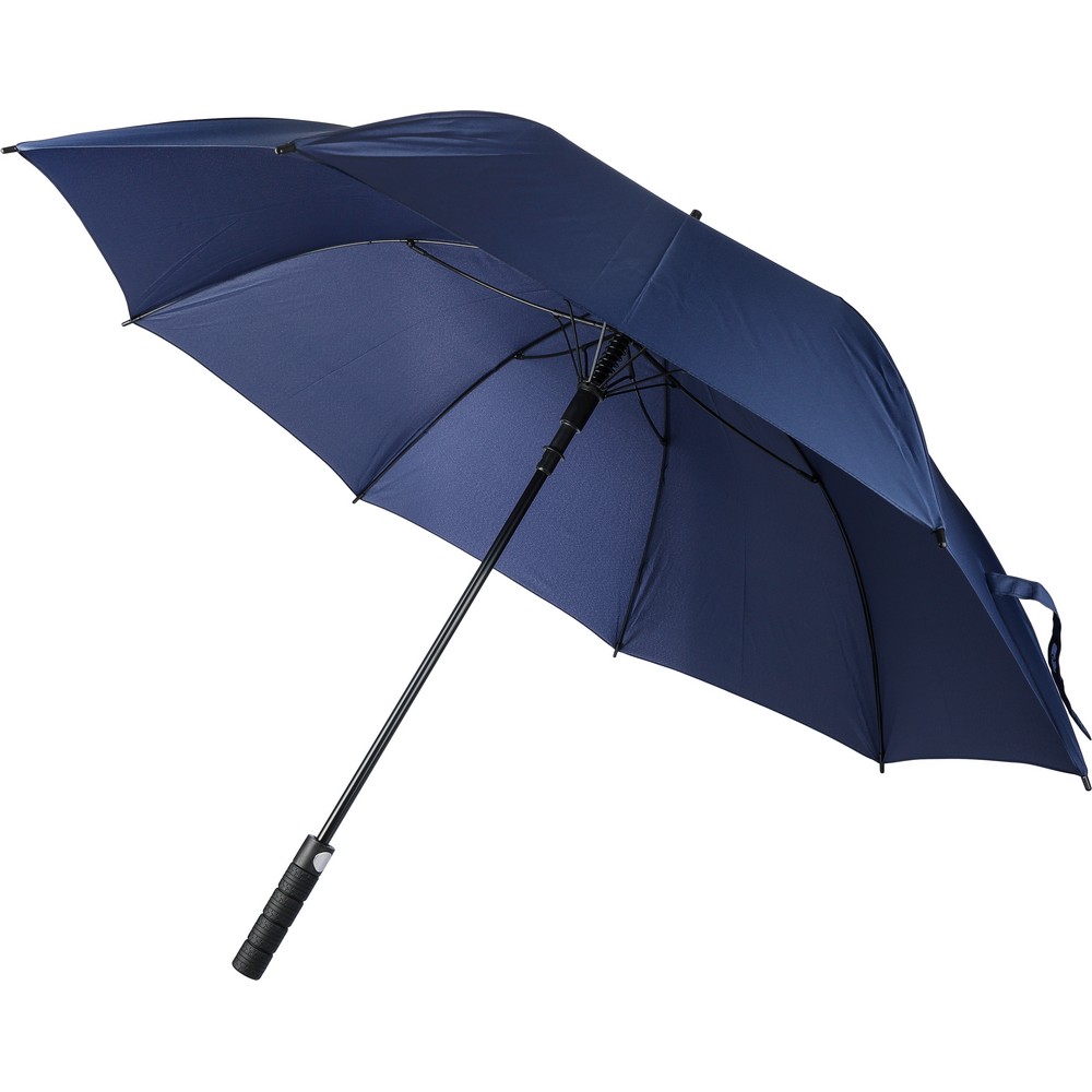 Parasol automatyczny z tkaniny RPET z logo firmy - Parasole automatyczne z nadrukiem logo | VEBI - zdjęcie 3