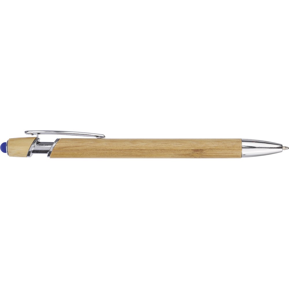 Bambusowy długopis z touch pen - ekologiczny gadżet reklamowy - Długopisy ekologiczne z nadrukiem logo | VEBI - zdjęcie 7