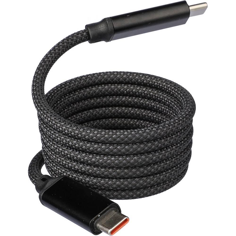 Samowijający się kabel USB-C z magnesem 60W - zdjęcie 3