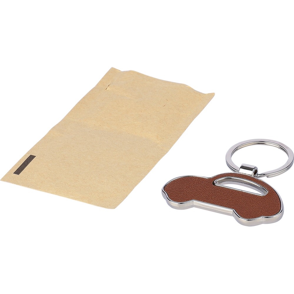 Brelok reklamowy w kształcie samochodu z metalem i PP - zdjęcie 3