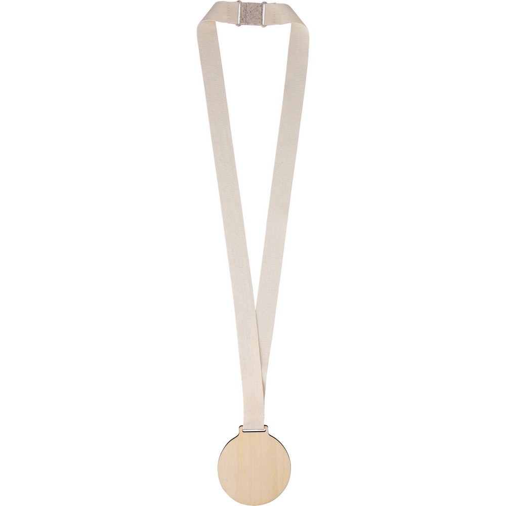 Medal drewniany z grawerem - średnica 7 cm ze smyczą - Akcesoria rowerowe z nadrukiem logo | VEBI - zdjęcie 8
