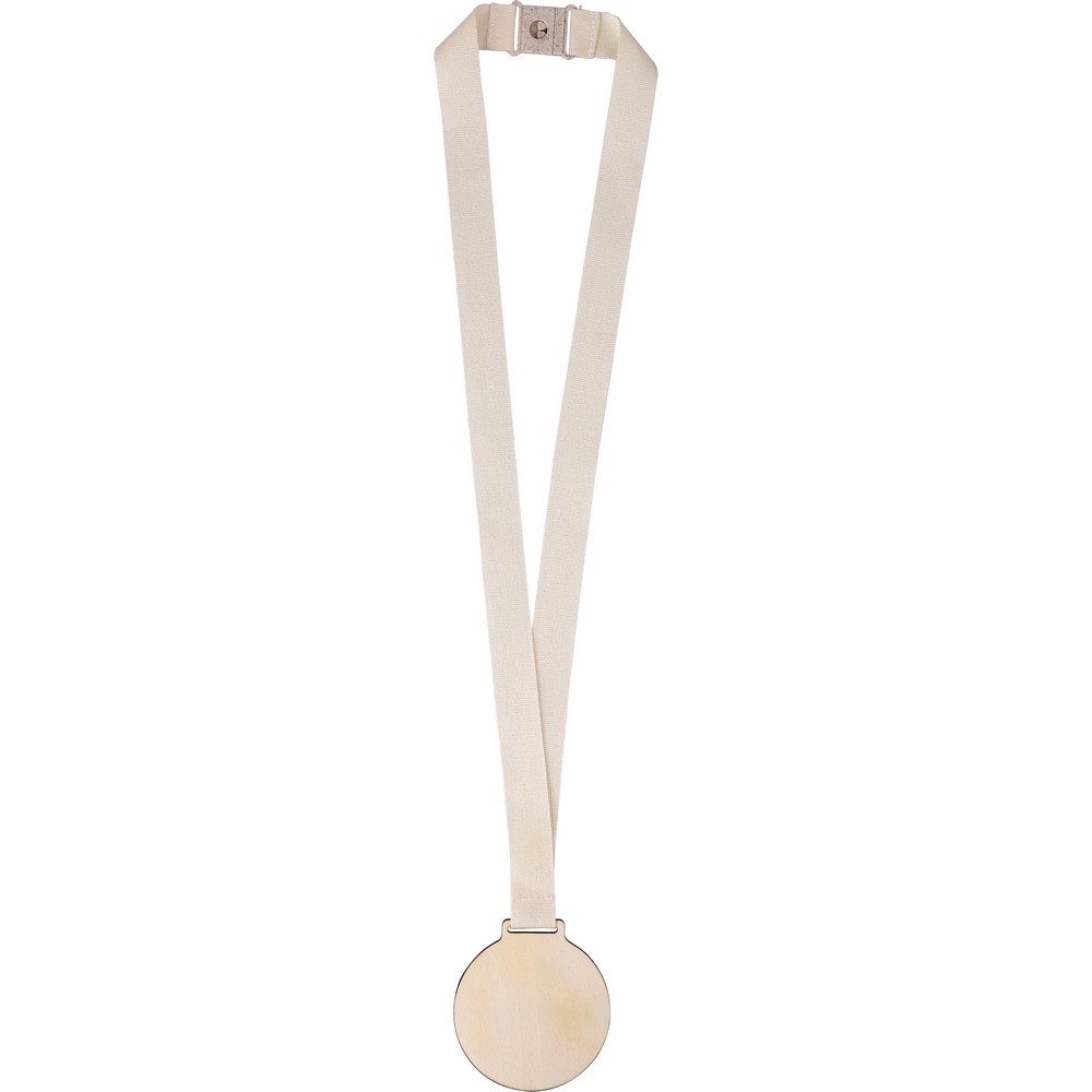 Medal drewniany z grawerem - średnica 7 cm ze smyczą - Akcesoria rowerowe z nadrukiem logo | VEBI - zdjęcie 9