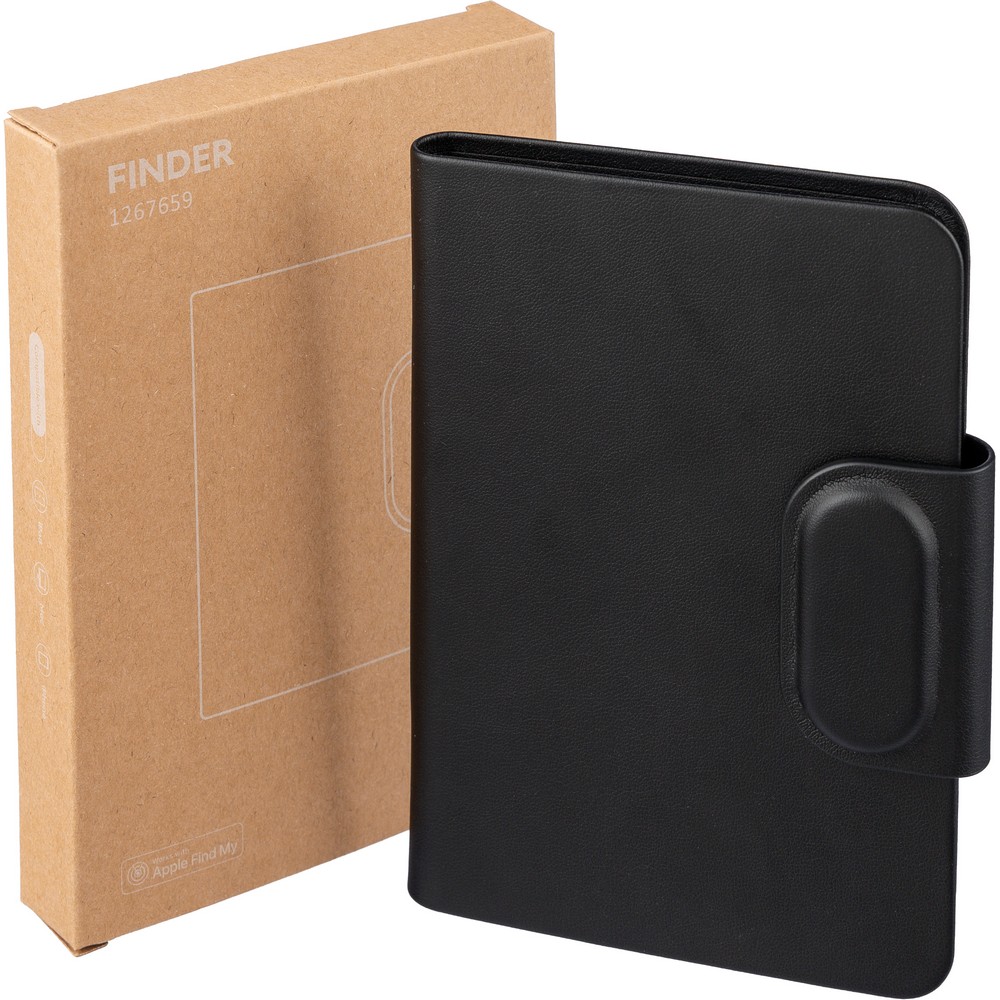 Etui na paszport z lokalizatorem Bluetooth - Akcesoria podróżne z nadrukiem logo | VEBI