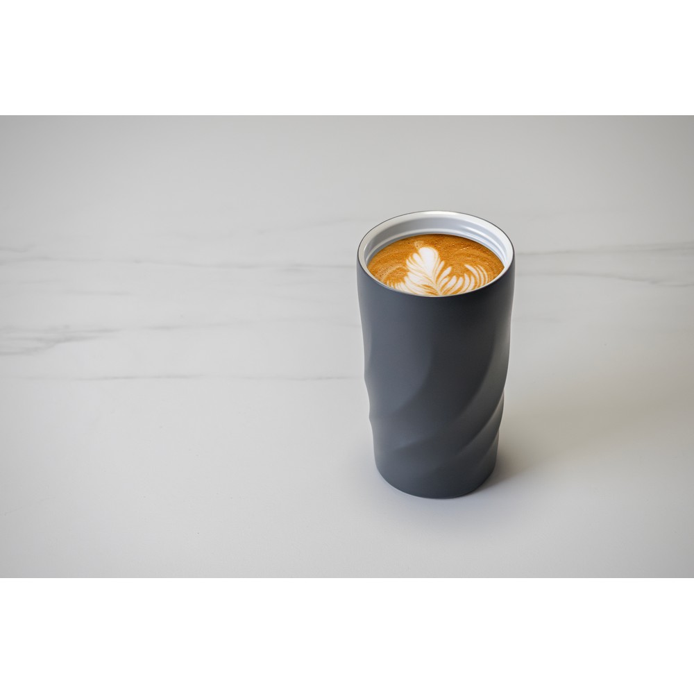 Kubek podróżny ceramiczny Vortex Calix 400ml z logo firmy - Kubki i butelki termiczne z nadrukiem logo | VEBI - zdjęcie 2