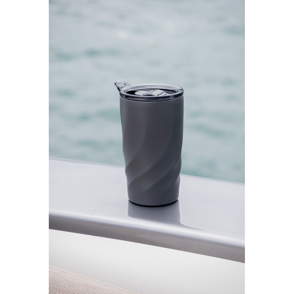 Kubek podróżny ceramiczny Vortex Calix 400ml z logo firmy - Kubki i butelki termiczne z nadrukiem logo | VEBI - zdjęcie 9