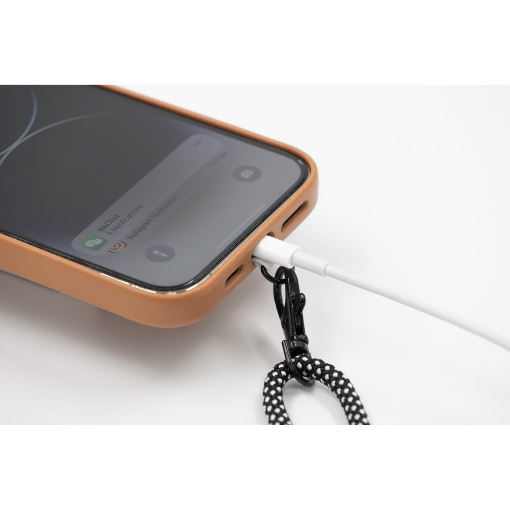 Smycz na telefon z RPET - ekologiczna z możliwością nadruku - zdjęcie 5