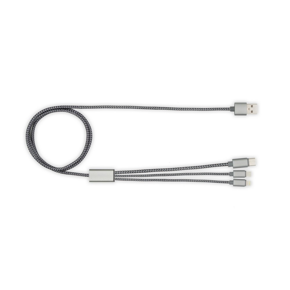 Wzmocniony kabel 3w1 BrandCharger Trident 2+ - zdjęcie 2