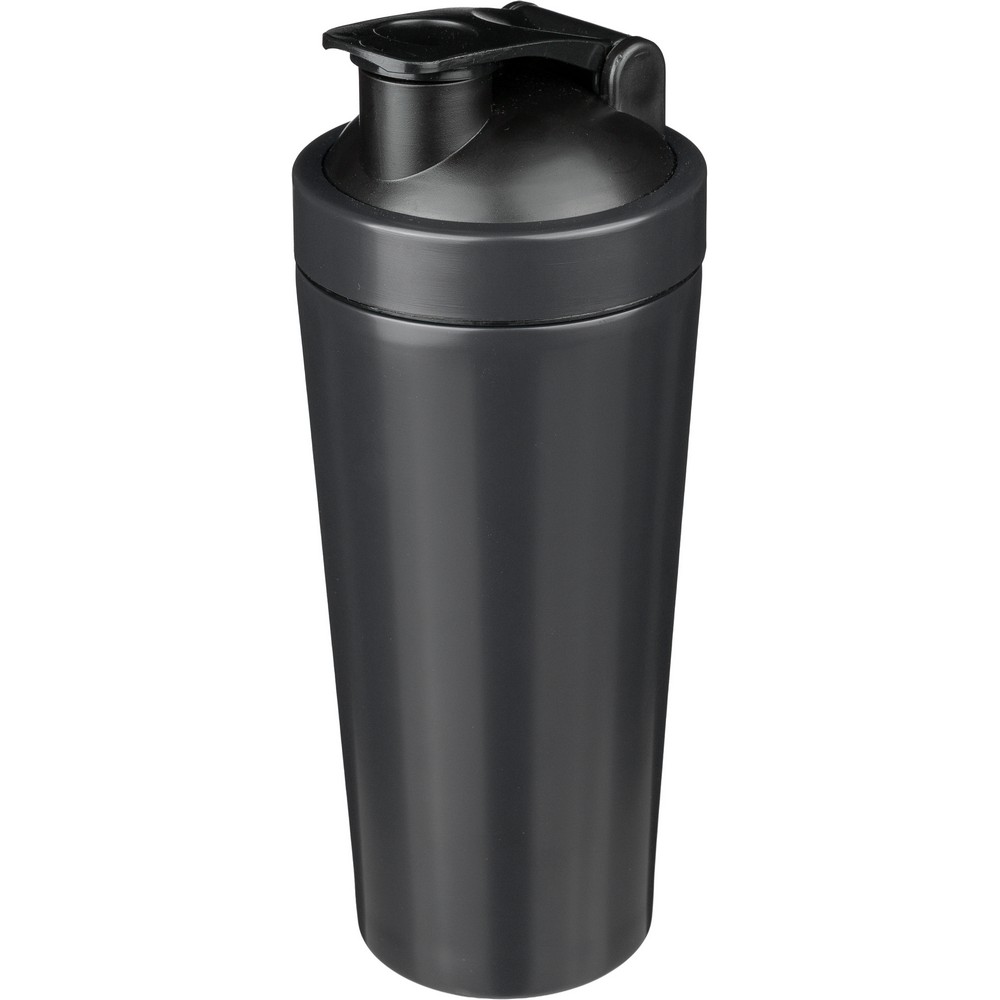 Stalowy shaker 750ml z kulką do mieszania - Butelki i bidony z nadrukiem logo | VEBI - zdjęcie 9