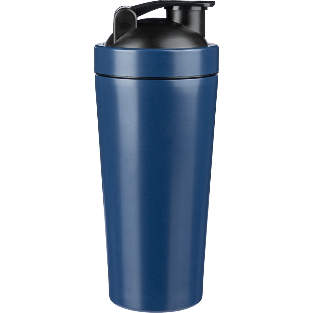 Stalowy shaker 750ml z kulką do mieszania - Butelki i bidony z nadrukiem logo | VEBI - zdjęcie 6