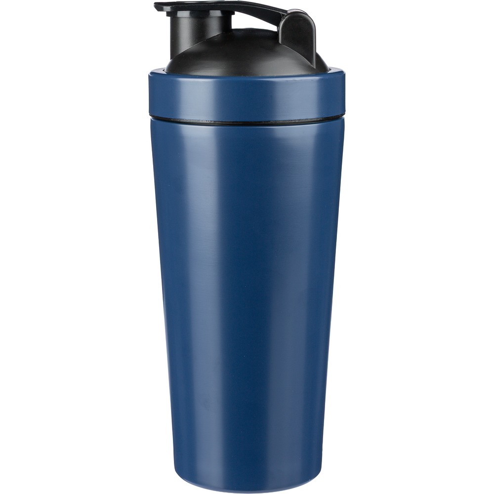 Stalowy shaker 750ml z kulką do mieszania - Butelki i bidony z nadrukiem logo | VEBI - zdjęcie 7