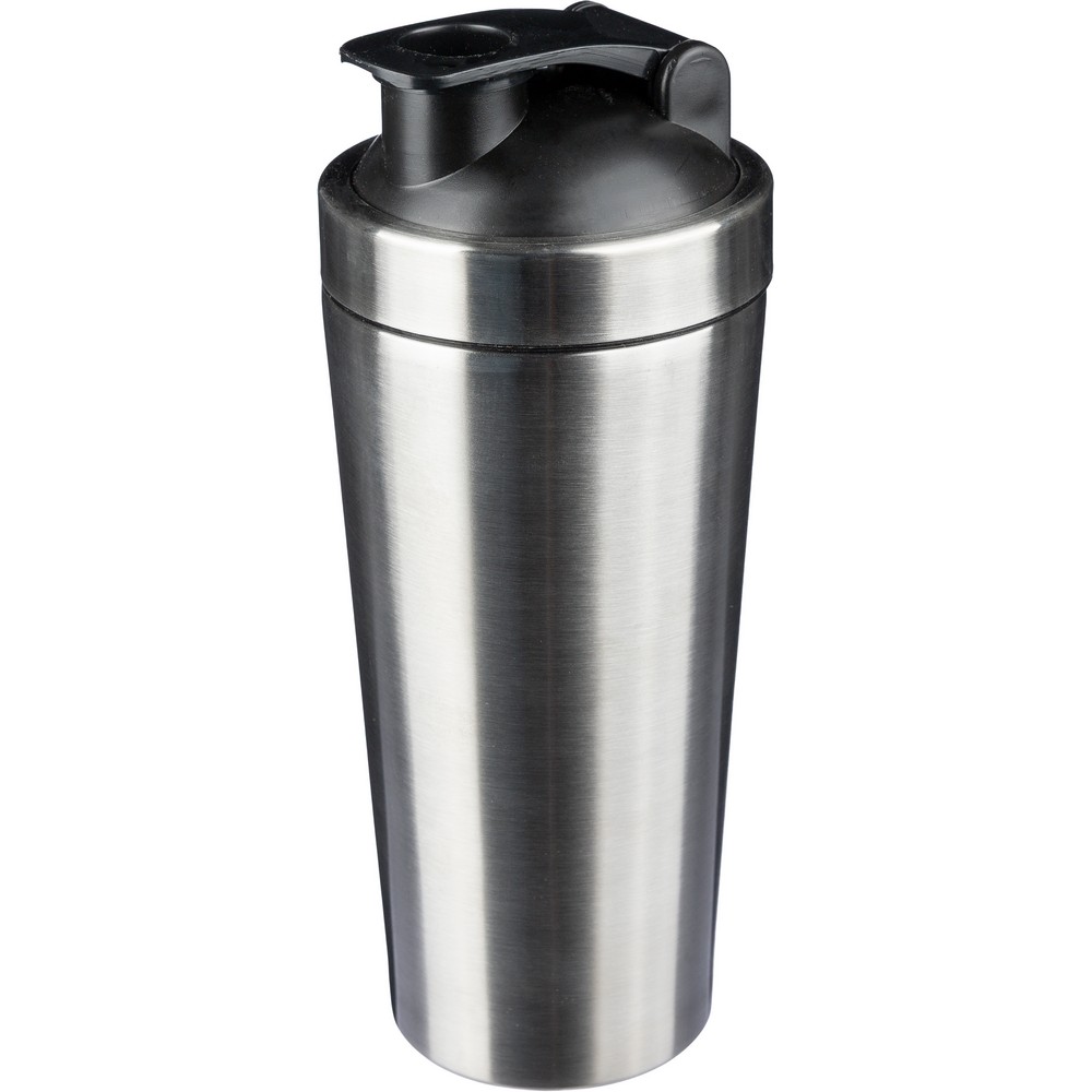 Stalowy shaker 750ml z kulką do mieszania - Butelki i bidony z nadrukiem logo | VEBI - zdjęcie 11