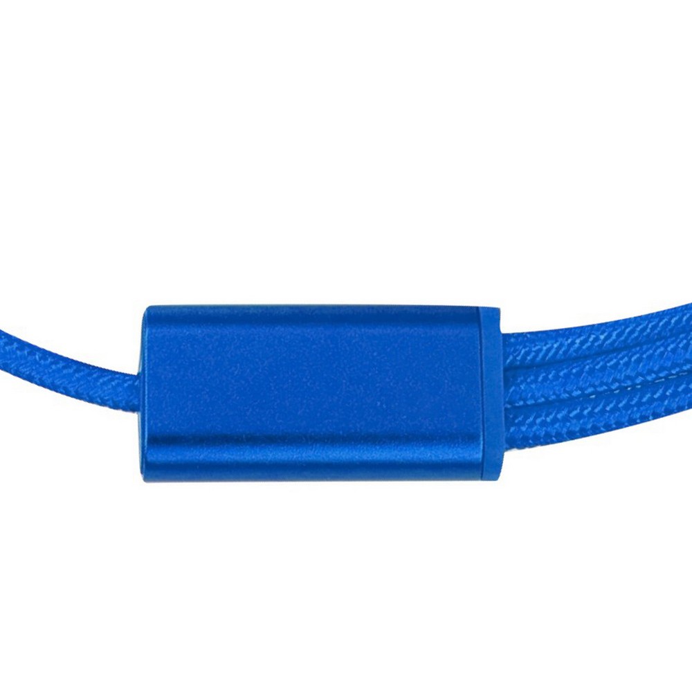 Kabel do ładowania z aluminium z recyklingu - Kable z nadrukiem logo | VEBI - zdjęcie 4