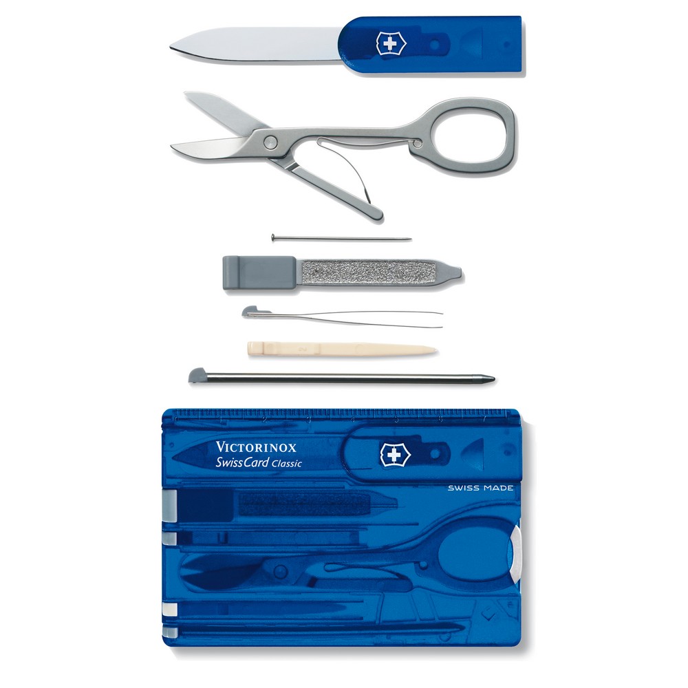 Wielofunkcyjne narzędzie Victorinox SwissCard Classic - Narzędzia z nadrukiem logo | VEBI - zdjęcie 8