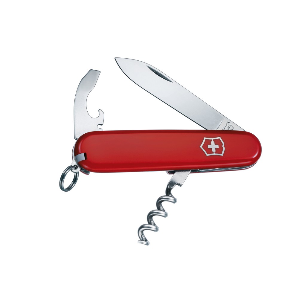 Nóż wielofunkcyjny Victorinox Waiter - 9 funkcji w jednym - Noże i scyzoryki z nadrukiem logo | VEBI - zdjęcie 2