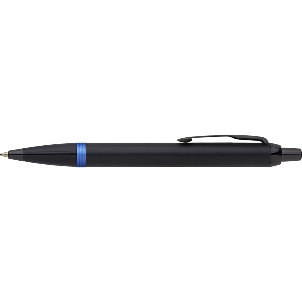 Parker IM Vibrant Rings – metalowy długopis w pudełku upominkowym - Długopisy metalowe z nadrukiem logo | VEBI - zdjęcie 2