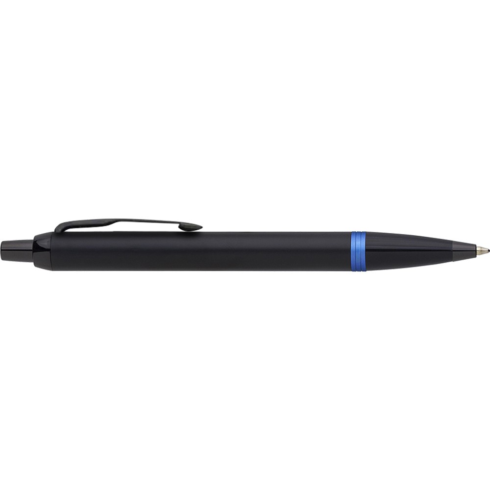 Parker IM Vibrant Rings – metalowy długopis w pudełku upominkowym - Długopisy metalowe z nadrukiem logo | VEBI - zdjęcie 3