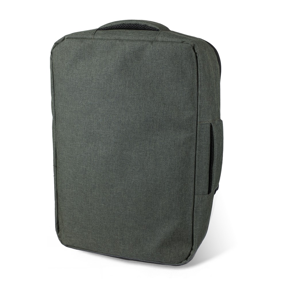 Plecak biznesowy na laptop 15" z materiału RPET 12L - Torby i plecaki na laptopy z nadrukiem logo | VEBI - zdjęcie 11