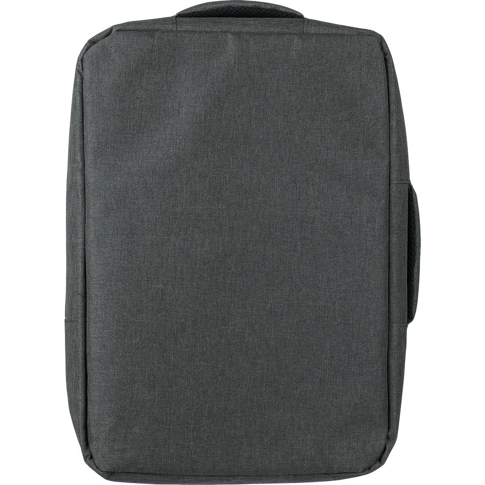 Plecak biznesowy na laptop 15" z materiału RPET 12L - Torby i plecaki na laptopy z nadrukiem logo | VEBI - zdjęcie 7