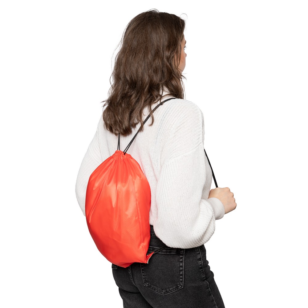 Worek reklamowy ze sznurkiem 5L - polyester 210D - Worki z nadrukiem logo | VEBI - zdjęcie 8