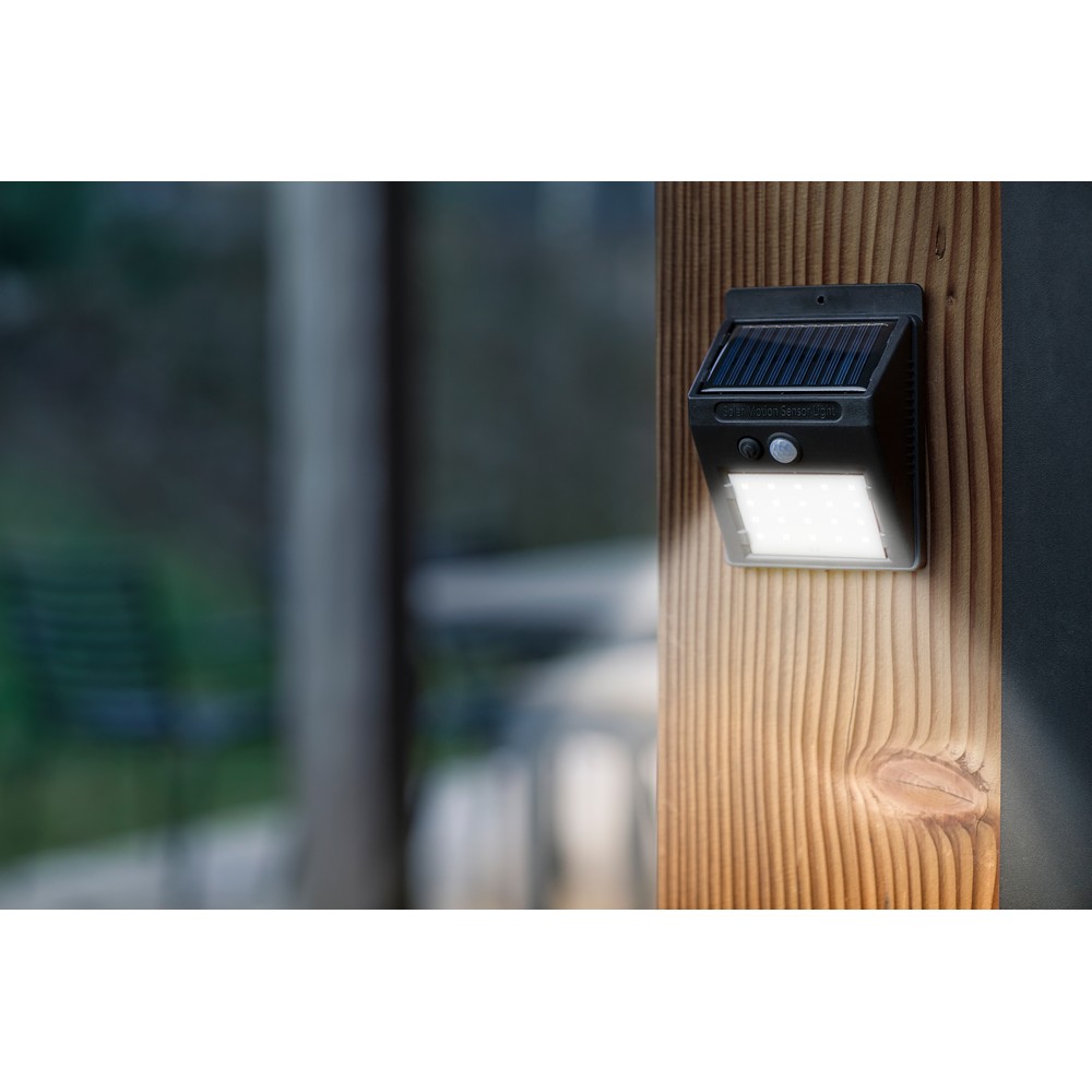 Solarna lampa LED z czujnikiem ruchu i zmierzchu - Elektronika z nadrukiem logo | VEBI - zdjęcie 10
