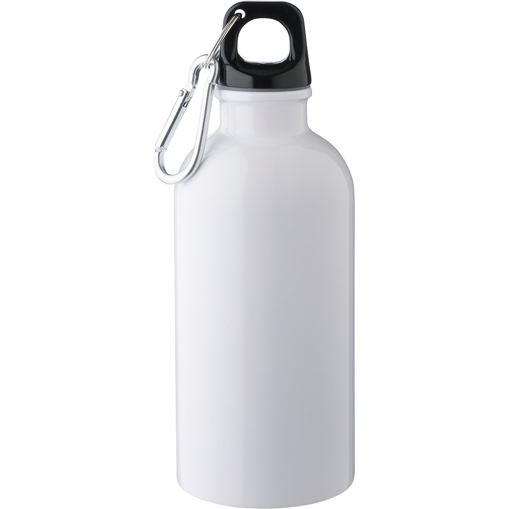 Stalowa butelka sportowa 400ml z recyklingu - Butelki i bidony z nadrukiem logo | VEBI