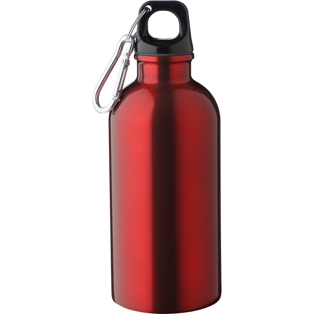 Stalowa butelka sportowa 400ml z recyklingu - Butelki i bidony z nadrukiem logo | VEBI - zdjęcie 18