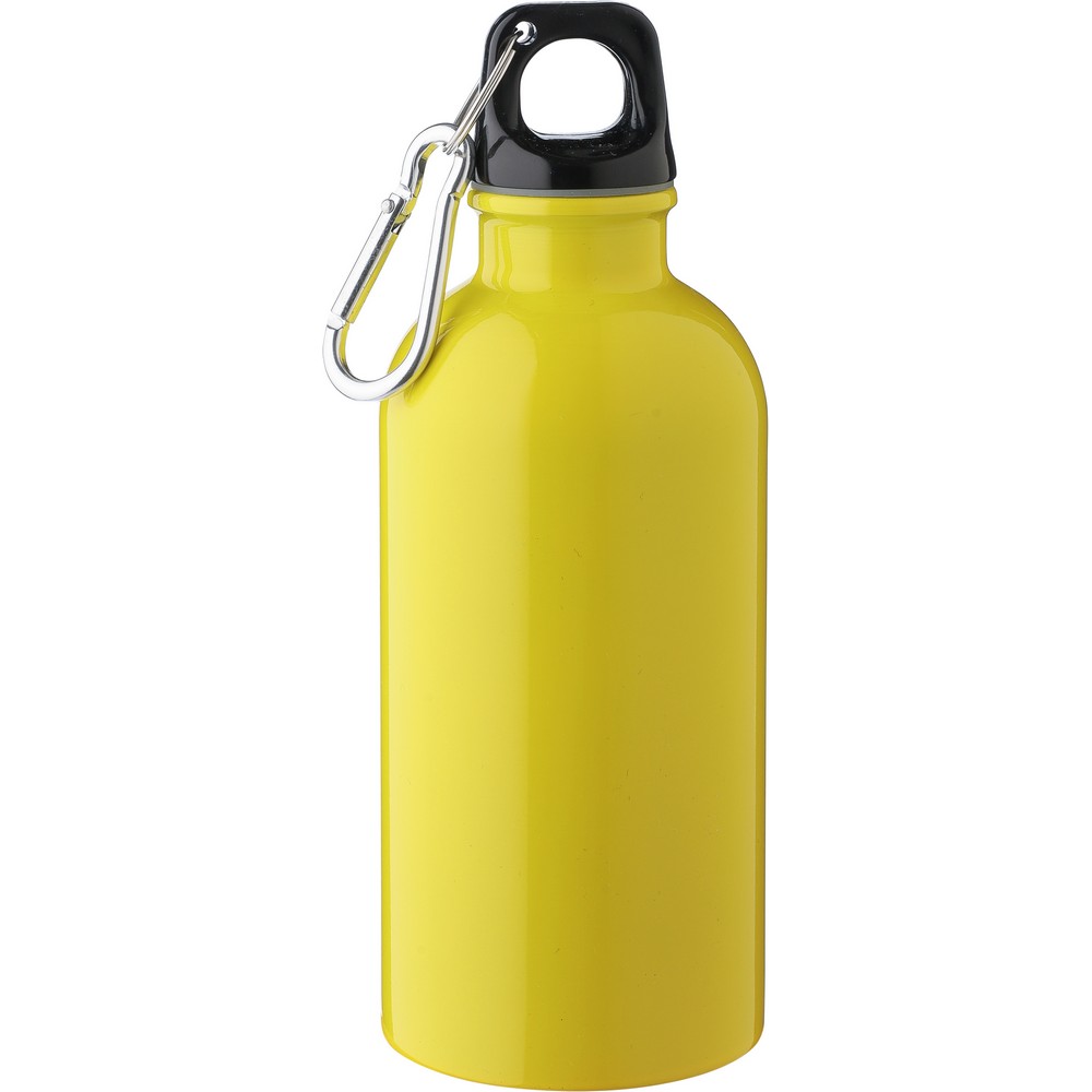 Stalowa butelka sportowa 400ml z recyklingu - Butelki i bidony z nadrukiem logo | VEBI - zdjęcie 35