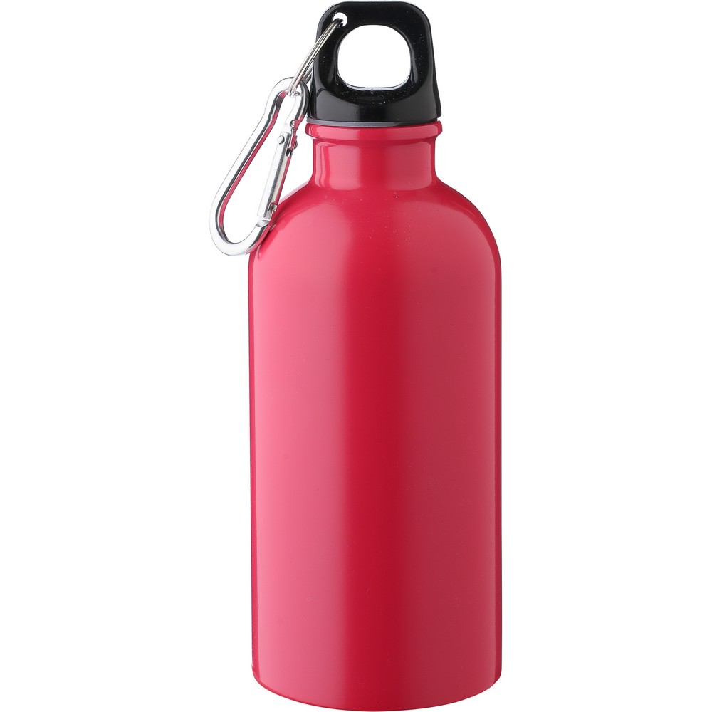 Stalowa butelka sportowa 400ml z recyklingu - Butelki i bidony z nadrukiem logo | VEBI - zdjęcie 23
