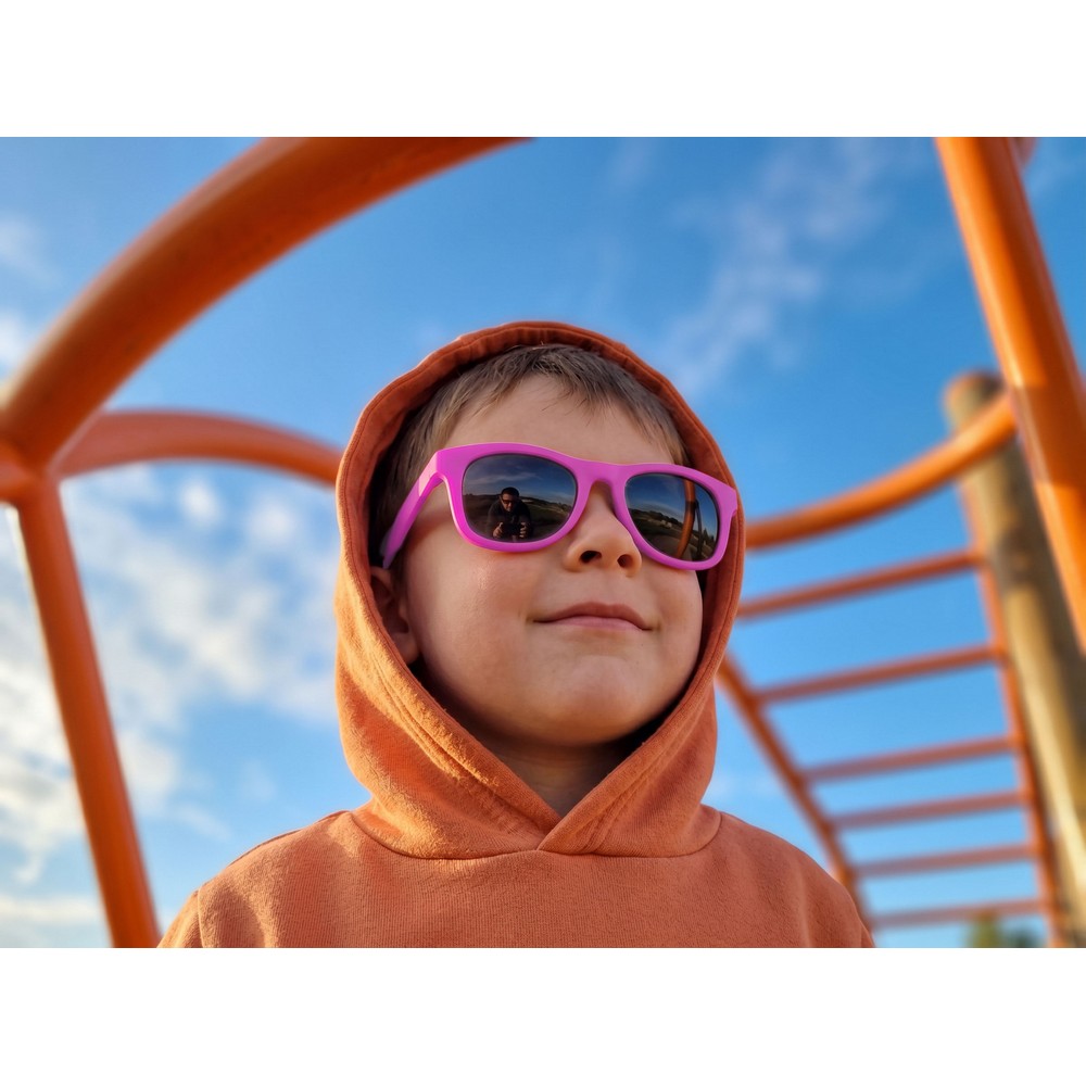 Dziecięce okulary przeciwsłoneczne Sia z filtrem UV400 - Okulary przeciwsłoneczne z nadrukiem logo | VEBI - zdjęcie 23