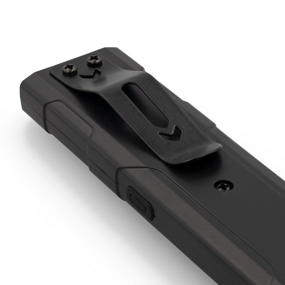 Aluminiowa latarka z magnesem i klipsem USB-C | Zelik - Latarki i lampki z nadrukiem logo | VEBI - zdjęcie 7